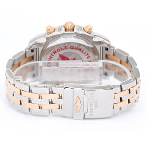 Breitling  Chronomat 41mm Automatic Chronograph Men's 2-Tone Rose Gold Watch CB0140