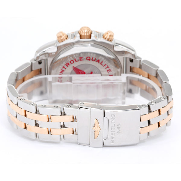 Breitling  Chronomat 41mm Automatic Chronograph Men's 2-Tone Rose Gold Watch CB0140