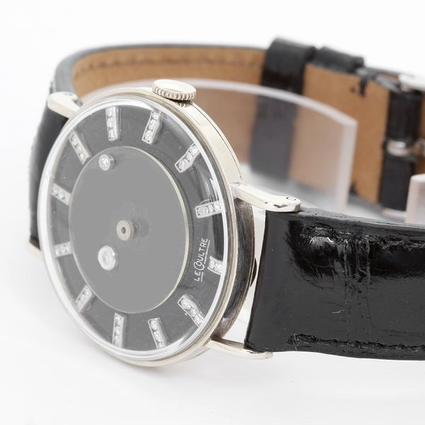 Rare Men's Jaeger-LeCoultre Mystery 14k Galaxy Watch