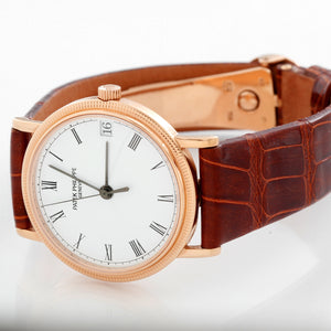 Patek Philippe Calatrava 18k Rose Gold Men's Watch  3802 - R (or 3802R; 3802/200)