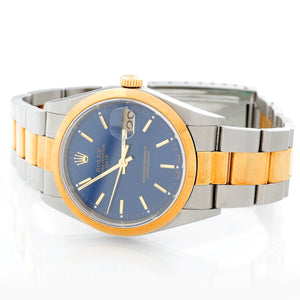 Rolex Date Men's 2-Tone Steel & Gold Watch 15203