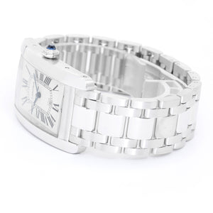 Cartier Tank Americaine 18K White Gold W26055L1