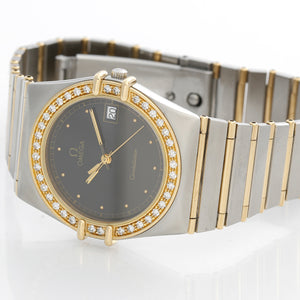 Omega Constellation 2-Tone Diamond Watch