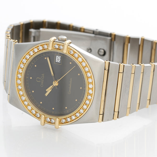 Omega Constellation 2-Tone Diamond Watch