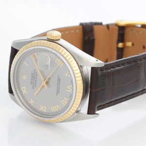 Rolex Datejust Steel & Gold  2-Tone Men's Watch 16013