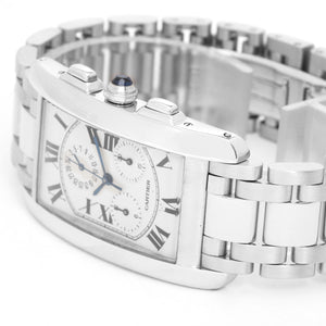 Cartier Tank Americaine Chronograph Unisex 18k W260334