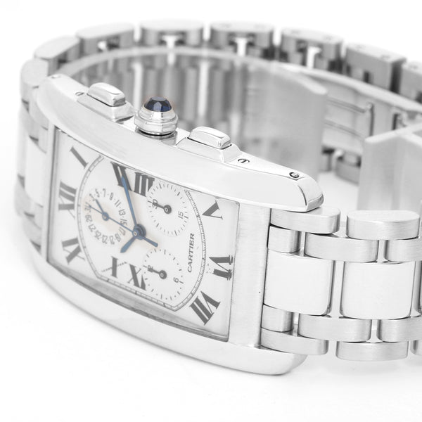 Cartier Tank Americaine Chronograph Unisex 18k W260334