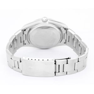 Rolex Air-King Men's Stainless Steel Watch Blue Dial 14000