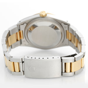 Rolex Datejust Men's 2-Tone Steel & Gold Watch Champagne Dial 16203