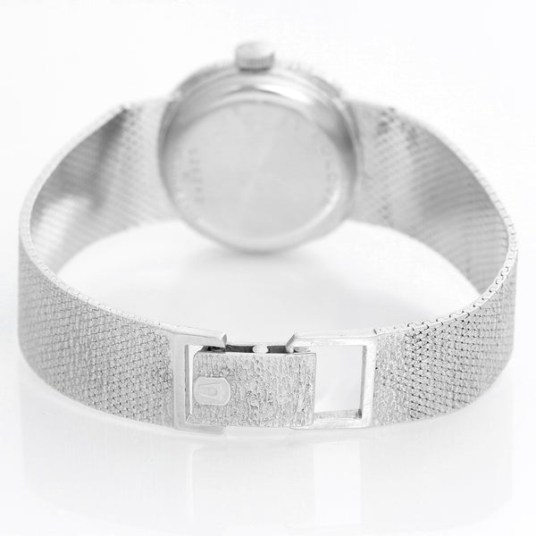 Accutron Bulova 14K White Gold Watch