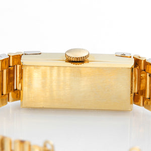 Baume & Mercier Vintage Ladies 14k Yellow Gold & Diamond Watch