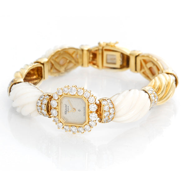 Chopard Rare & Unusual Ladies Beautiful Diamond Bracelet Watch 10/3947