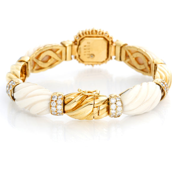 Chopard Rare & Unusual Ladies Beautiful Diamond Bracelet Watch 10/3947