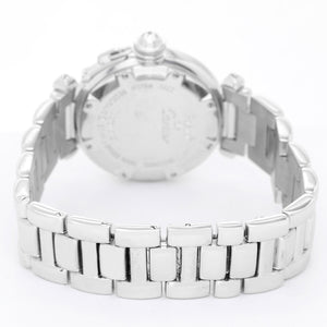 Cartier Pasha 18k White Gold & Diamond Automatic 32mm Ladies Watch