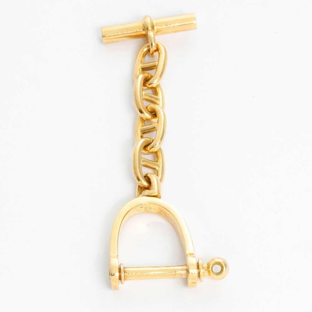 Tiffany & Co 18K Yellow Gold Key Chain