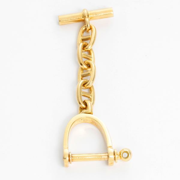 Tiffany & Co 18K Yellow Gold Key Chain
