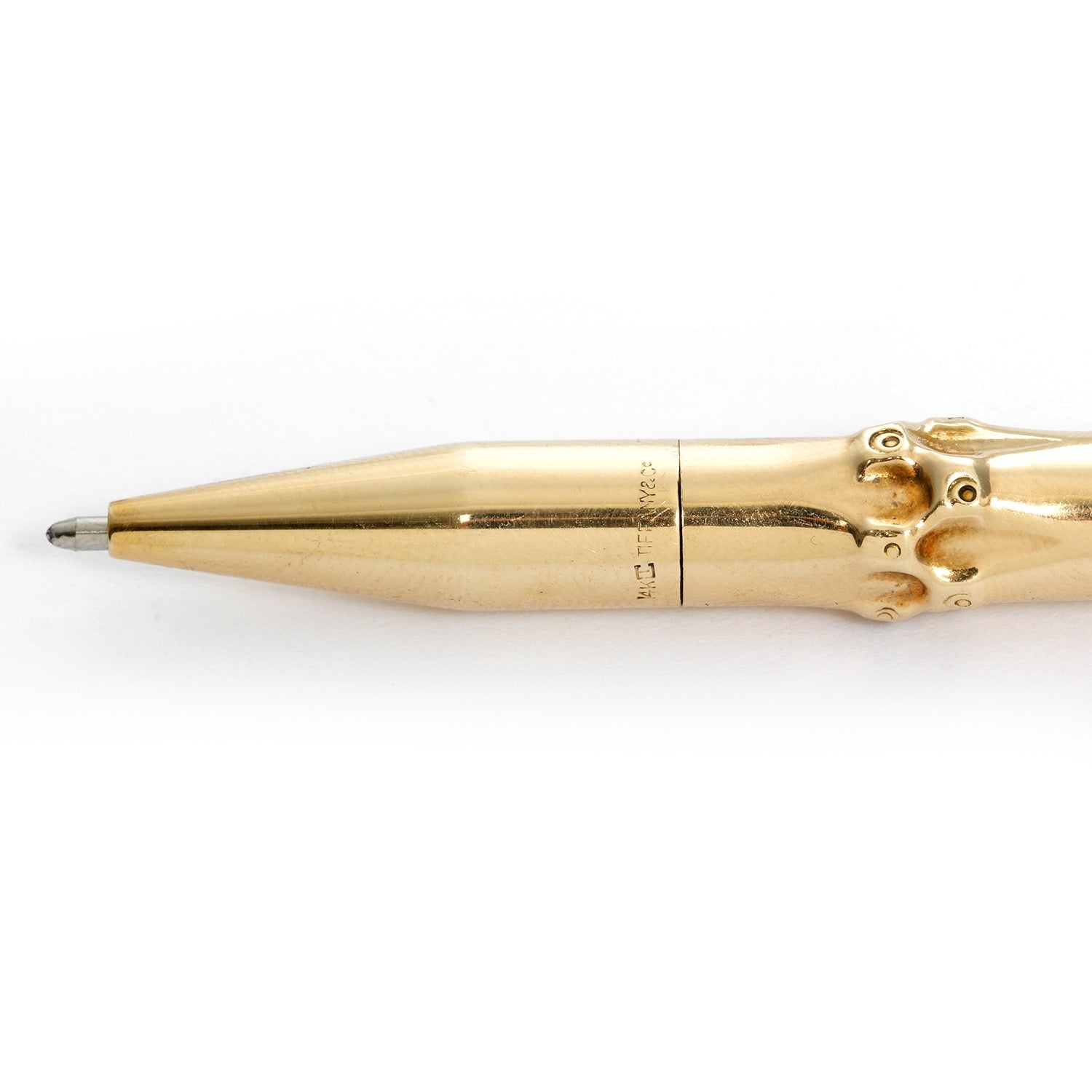 ティファニー TIFFANY&Co. ボールペン バンブー ゴールド Tiffany & Co. 14K Yellow Gold Bamboo Ink Pen
