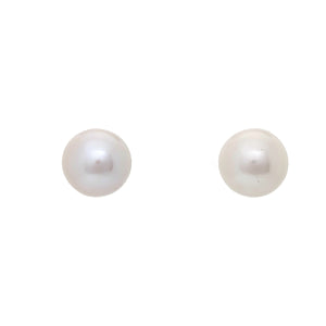 Freshwater Pearl Studs 13.22 mm