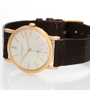 Vintage Vacheron Constantin 18k Rose Gold Men's Watch