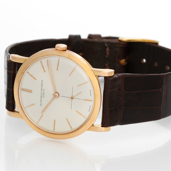 Vintage Vacheron Constantin 18k Rose Gold Men's Watch