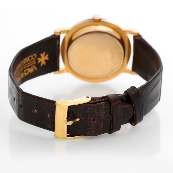 Vintage Vacheron Constantin 18k Rose Gold Men's Watch