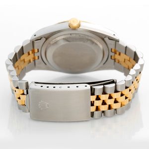 Rolex Datejust Men's 2-Tone Steel & Gold Watch 16233