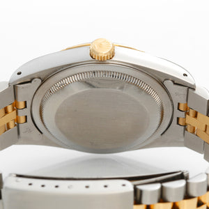 Rolex Datejust Steel & 18k Yellow Gold Men's 2-Tone Watch 16233