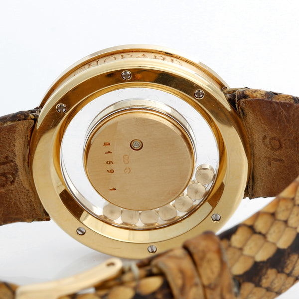 Chopard Happy Diamonds 18K Yellow Gold Ladies Watch 20/6923