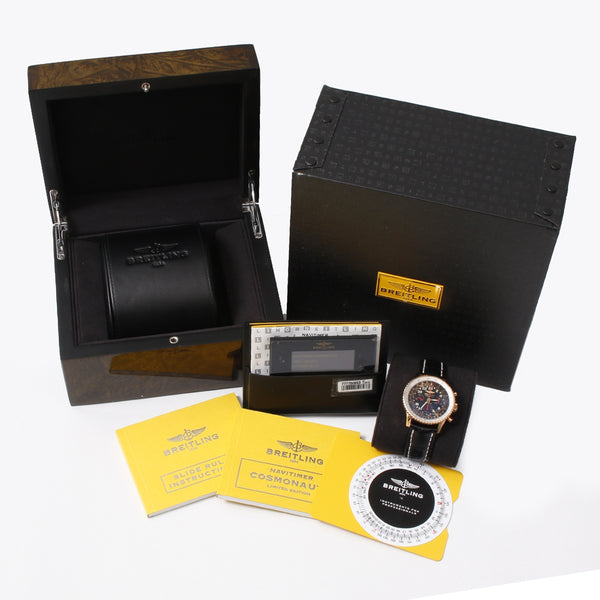 Breitling Navitimer Cosmonaute Rose Gold RB0210