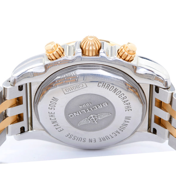 Breitling Chronomat 44 Rose Gold and Stainless Steel CB0110