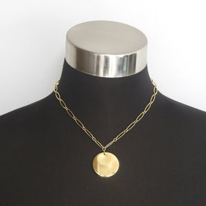 Tiffany & Co. Elsa Peretti 18K Yellow Gold Pendant Necklace