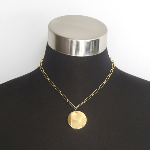 Tiffany & Co. Elsa Peretti 18K Yellow Gold Pendant Necklace