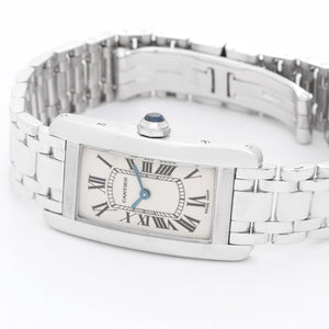 Cartier Tank Americaine (or American) Ladies WG Watch W26019L1