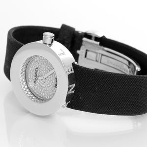 Chanel La Ronde 18K White Gold Diamond Dial Watch