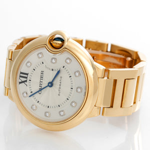Cartier Ballon Bleu Midsize 18k Yellow Gold Watch WE902027