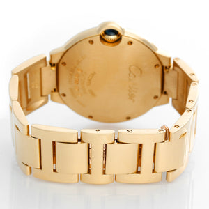 Cartier Ballon Bleu Midsize 18k Yellow Gold Watch WE902027