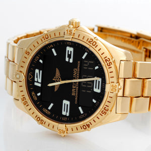 Breitling Aerospace Men's Yellow Gold Watch K75362