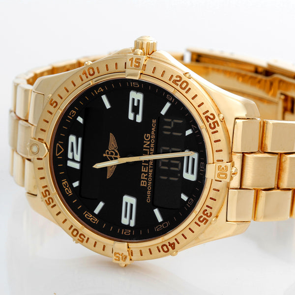 Breitling Aerospace Men's Yellow Gold Watch K75362