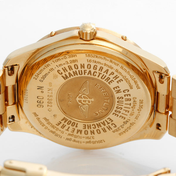 Breitling Aerospace Men's Yellow Gold Watch K75362