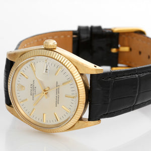 Rolex Date Men's 14k Yellow Gold Watch 1503