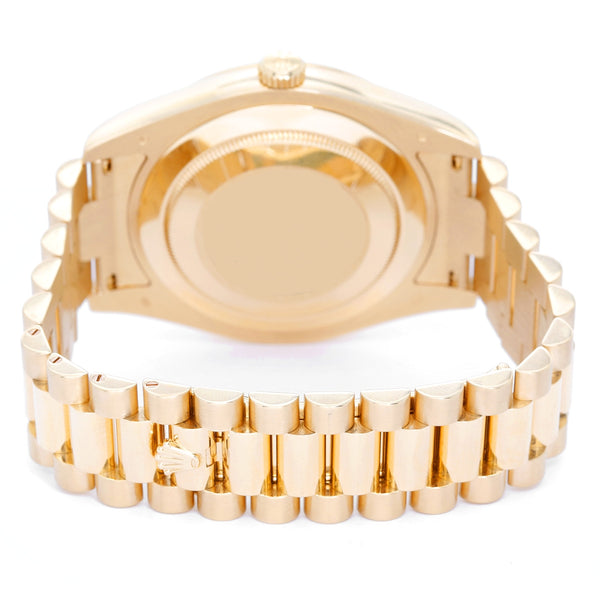 Rolex Day-Date II 41mm 18k Yellow Gold Men's President Watch 218238