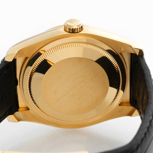 Rolex Datejust Men's 18k Yellow Gold Watch 116138