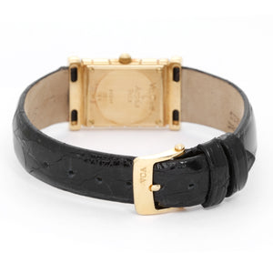 Van Cleef & Arpels Façade 18K Yellow Gold Vintage Watch