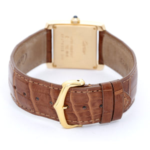 Cartier Tank Francaise Midsize 18k Yellow Gold Men's/Ladies Watch W50014N2
