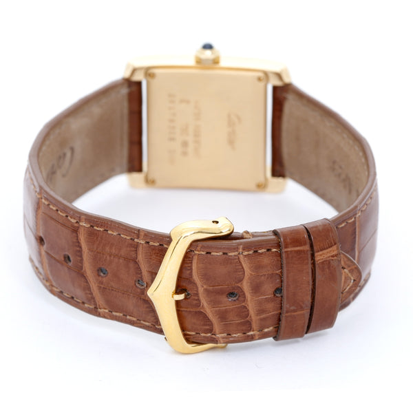Cartier Tank Francaise Midsize 18k Yellow Gold Men's/Ladies Watch W50014N2