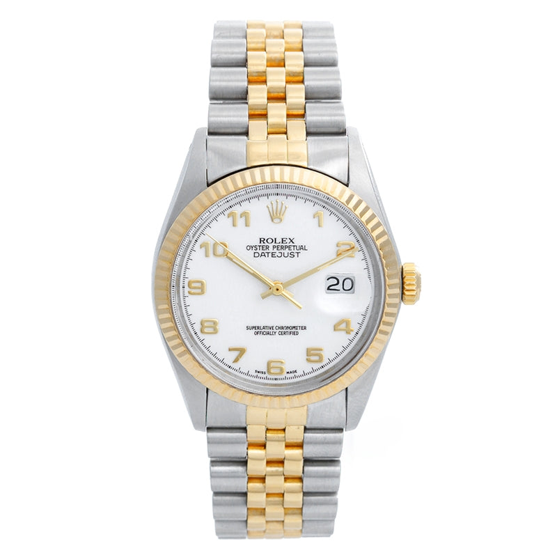 Rolex Datejust Men's 2-Tone Watch 16233