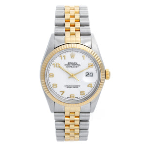 Rolex Datejust Men's 2-Tone Watch 16233