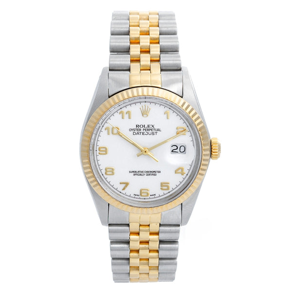 Rolex Datejust Men's 2-Tone Watch 16233