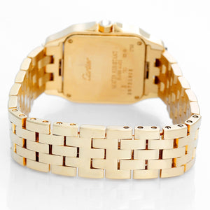 Cartier Santos Demoiselle 18k Yellow Gold Midsize Watch WF9002Y7
