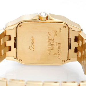 Cartier Santos Demoiselle 18k Yellow Gold Midsize Watch WF9002Y7